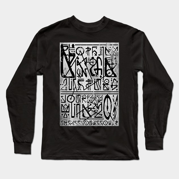 Nothing can disturb your peace of mind unless you allow it to Long Sleeve T-Shirt by SCRYPTK